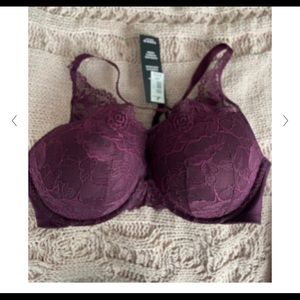 Torrid push-up purple lace bra 50 D